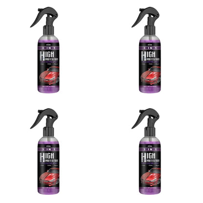 3 in 1 Car Ceramic Coating Spray 30/100Ml Car Scratch Repair Glass Hydrophobic Coating Polishing Spraying Wax Car Paint Care