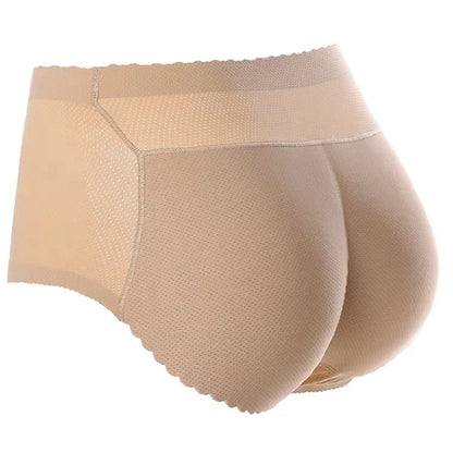 Elegant Butt Lifter Briefs Lady Sponge Padded Butt Push Up Panties