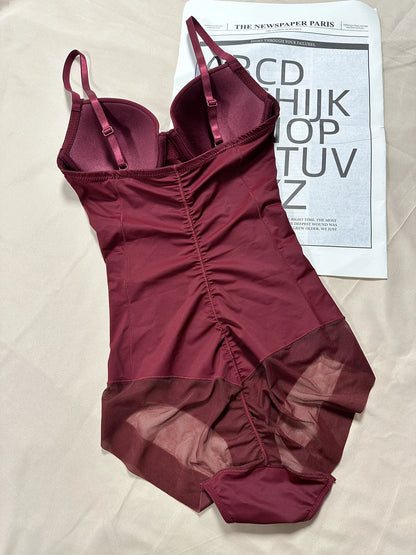 Elegant Shaper Thong Jumpsuit Bras