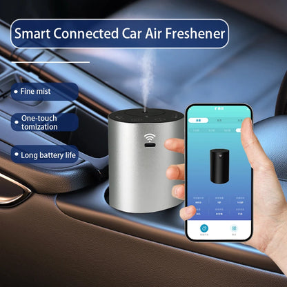 Portable Car Perfume Aroma Diffusers  APP Connected