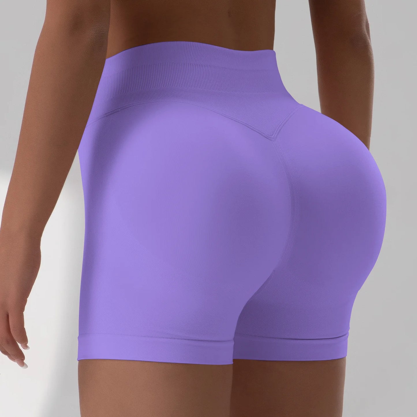 Gym Elegant Short Workout Scrunch Butt Yoga Leggings