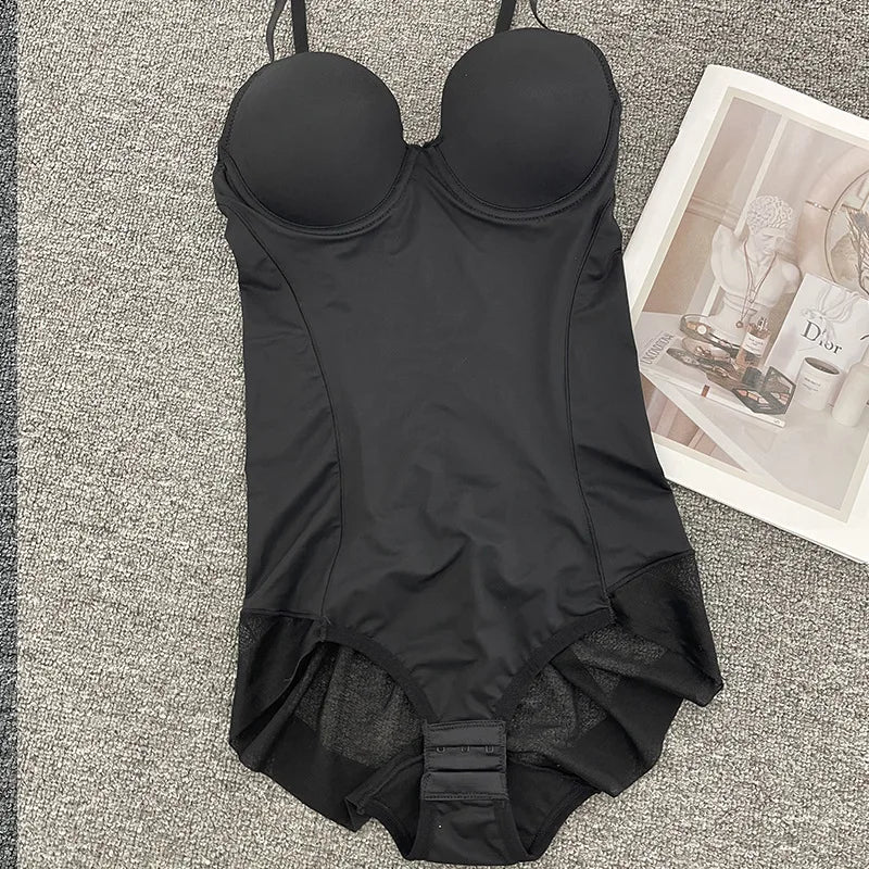 Elegant Shaper Thong Jumpsuit Bras