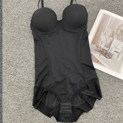 Elegant Shaper Thong Jumpsuit Bras