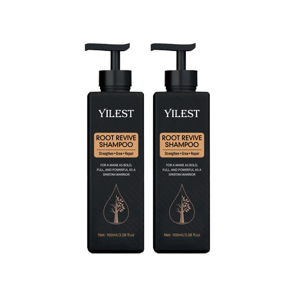 Root Activator Shampoo Fluffy Nourish Care For Thinning Hair Anti Hair Loss Shampoo
