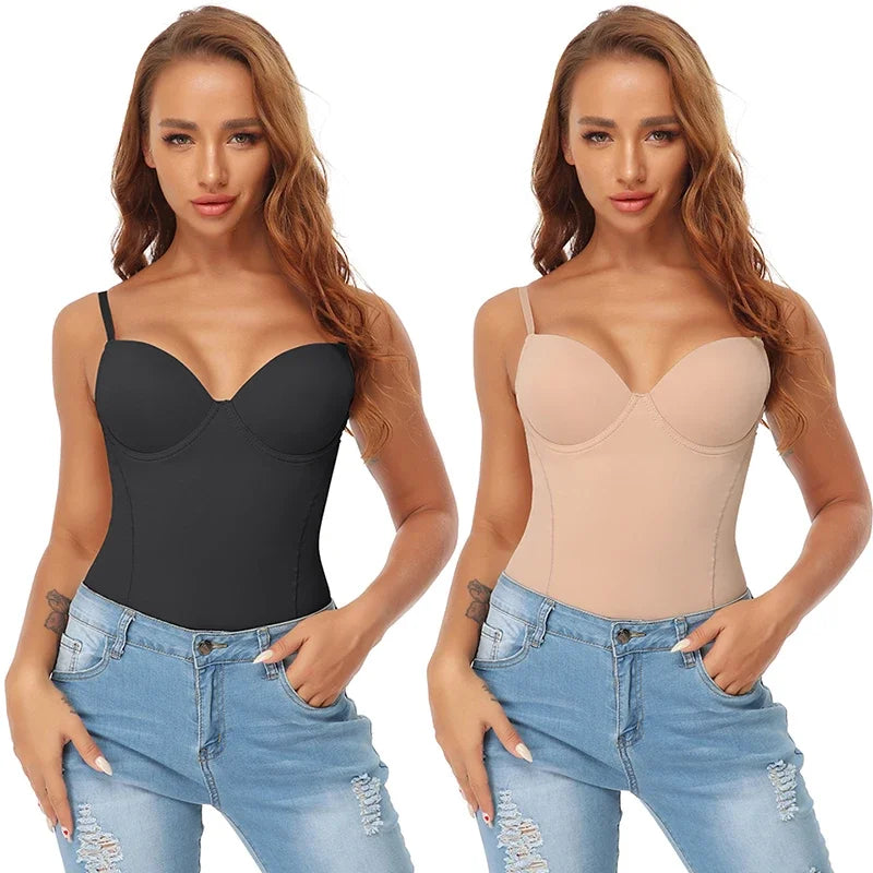 Elegant Shaper Built-in Bra Camisole