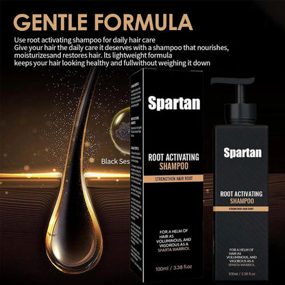 Spartan Strengthen Hair Growth Shampoo Anti Frizz Hair Products Scalp.