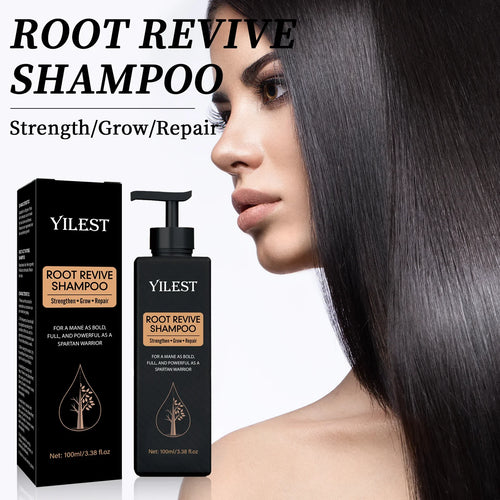 Root Activator Shampoo Fluffy Nourish Care For Thinning Hair Anti Hair Loss Shampoo