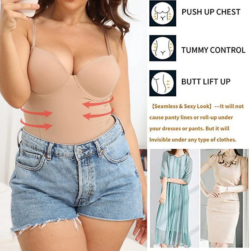 Elegant Shaper Built-in Bra Camisole