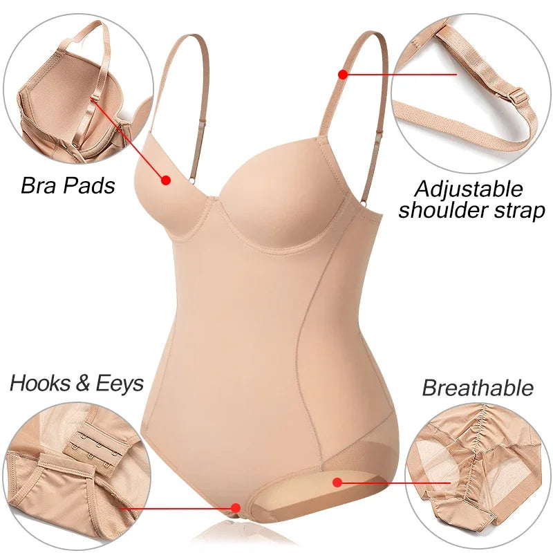Elegant Shaper Built-in Bra Camisole