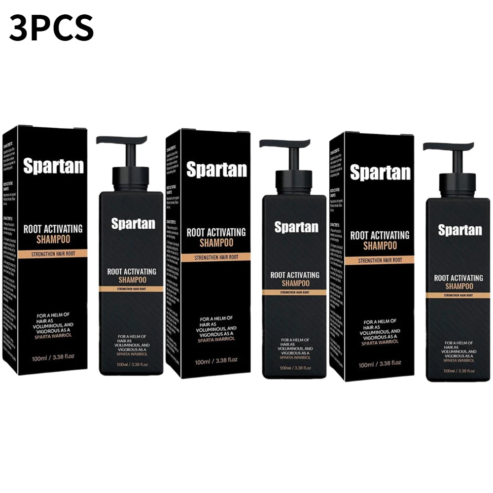Spartan Strengthen Hair Growth Shampoo Anti Frizz Hair Products Scalp.