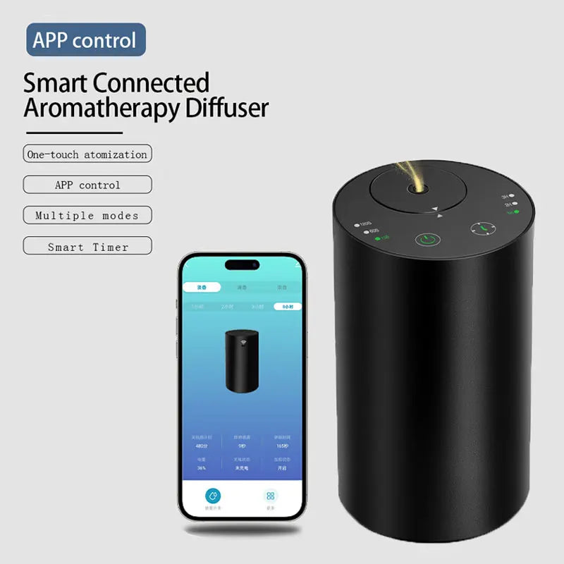 Portable Car Perfume Aroma Diffusers  APP Connected