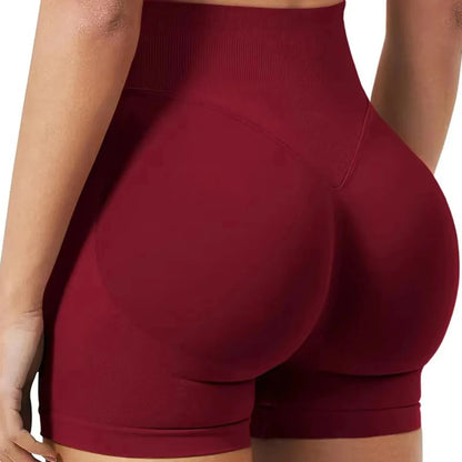 Gym Elegant Short Workout Scrunch Butt Yoga Leggings