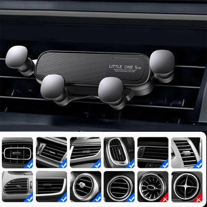 Cell Phone Holder in Car Mobile Support For iPhone 16 Xiaomi Huawei Universal GPS Stand