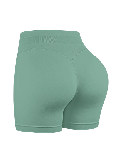Gym Elegant Short Workout Scrunch Butt Yoga Leggings