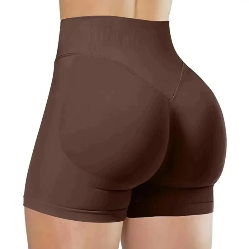 Gym Elegant Short Workout Scrunch Butt Yoga Leggings