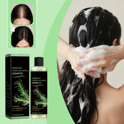 Rosemary Natural Shampoo Hair Thickness Loss Deep Nourishing Scalp