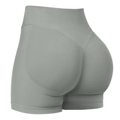 Gym Elegant Short Workout Scrunch Butt Yoga Leggings