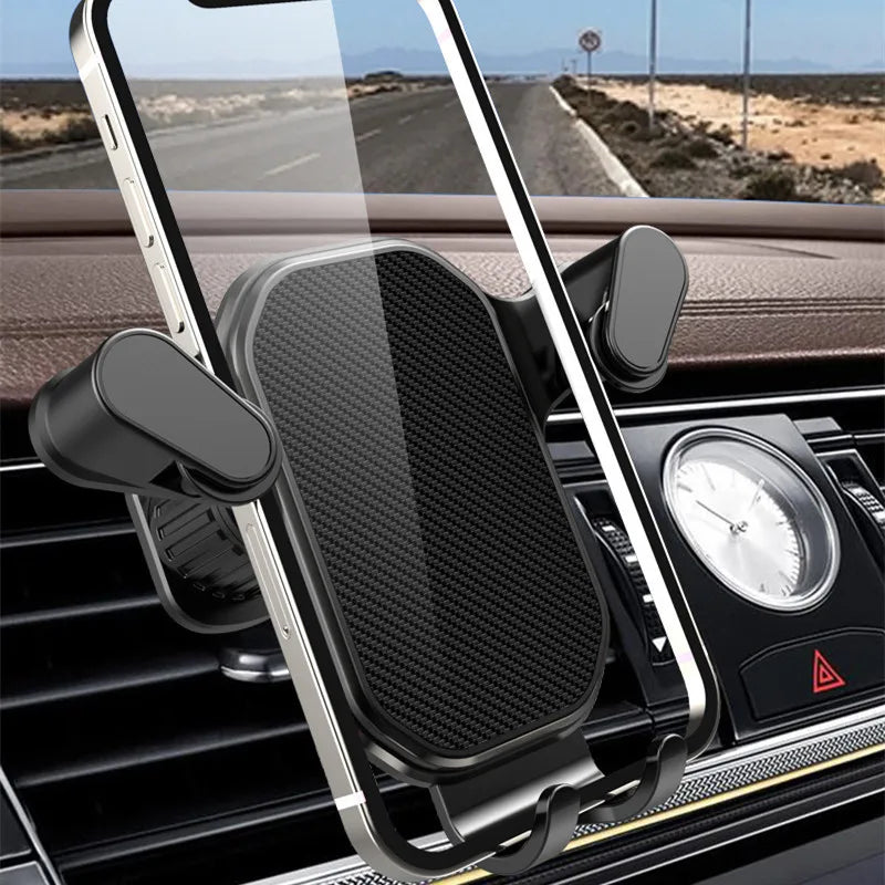 Cell Phone Holder in Car Mobile Support For iPhone 16 Xiaomi Huawei Universal GPS Stand