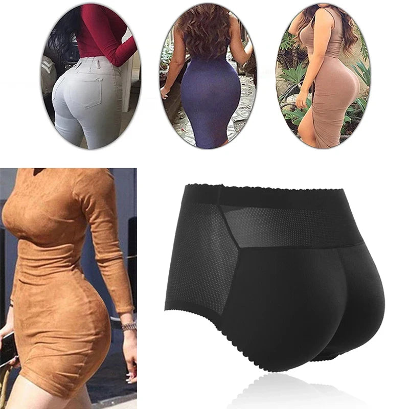 Butt Lifter Shaper Panties Hip Pads Women Shapewear Push up Booty Enhancer Control Panties Invisible Underwear Fake Ass