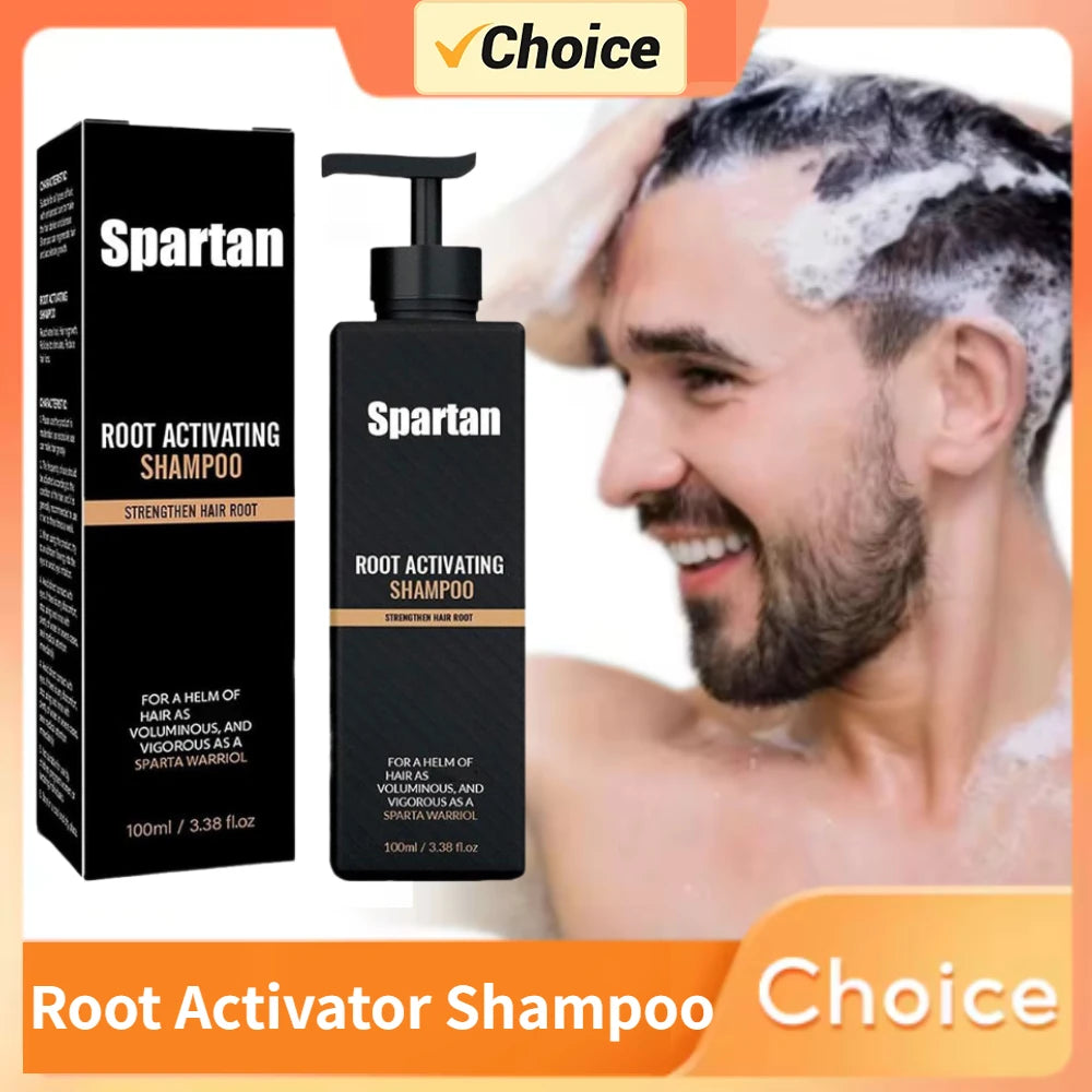 Spartan Strengthen Hair Growth Shampoo Anti Frizz Hair Products Scalp.