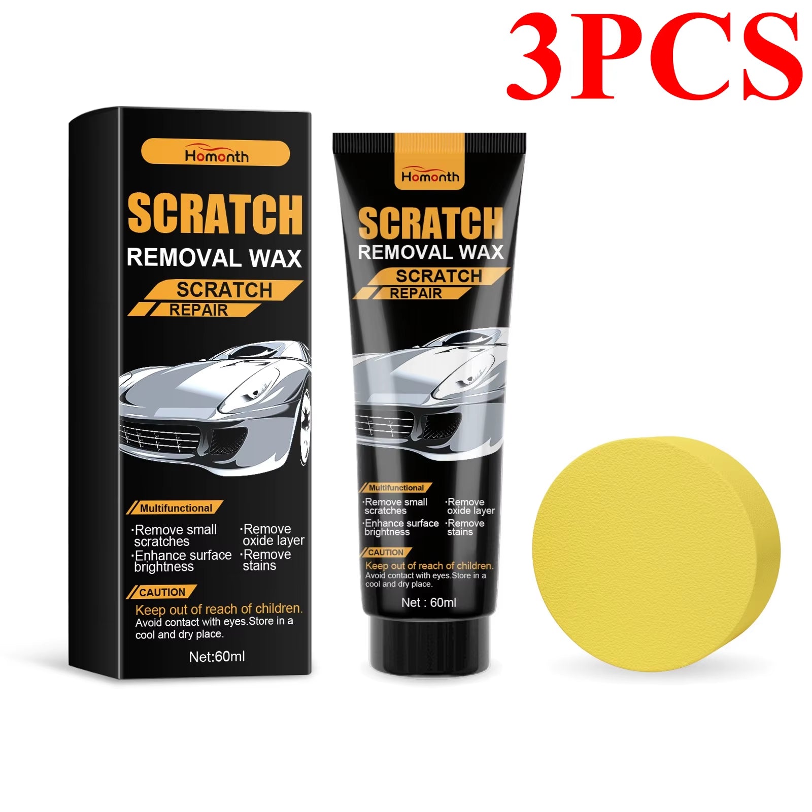 Car Scratch Repair Kit for Repairing Paint Scratches Polishing to Remove Scratches Body Polishing and Anti-Scratch Waxing