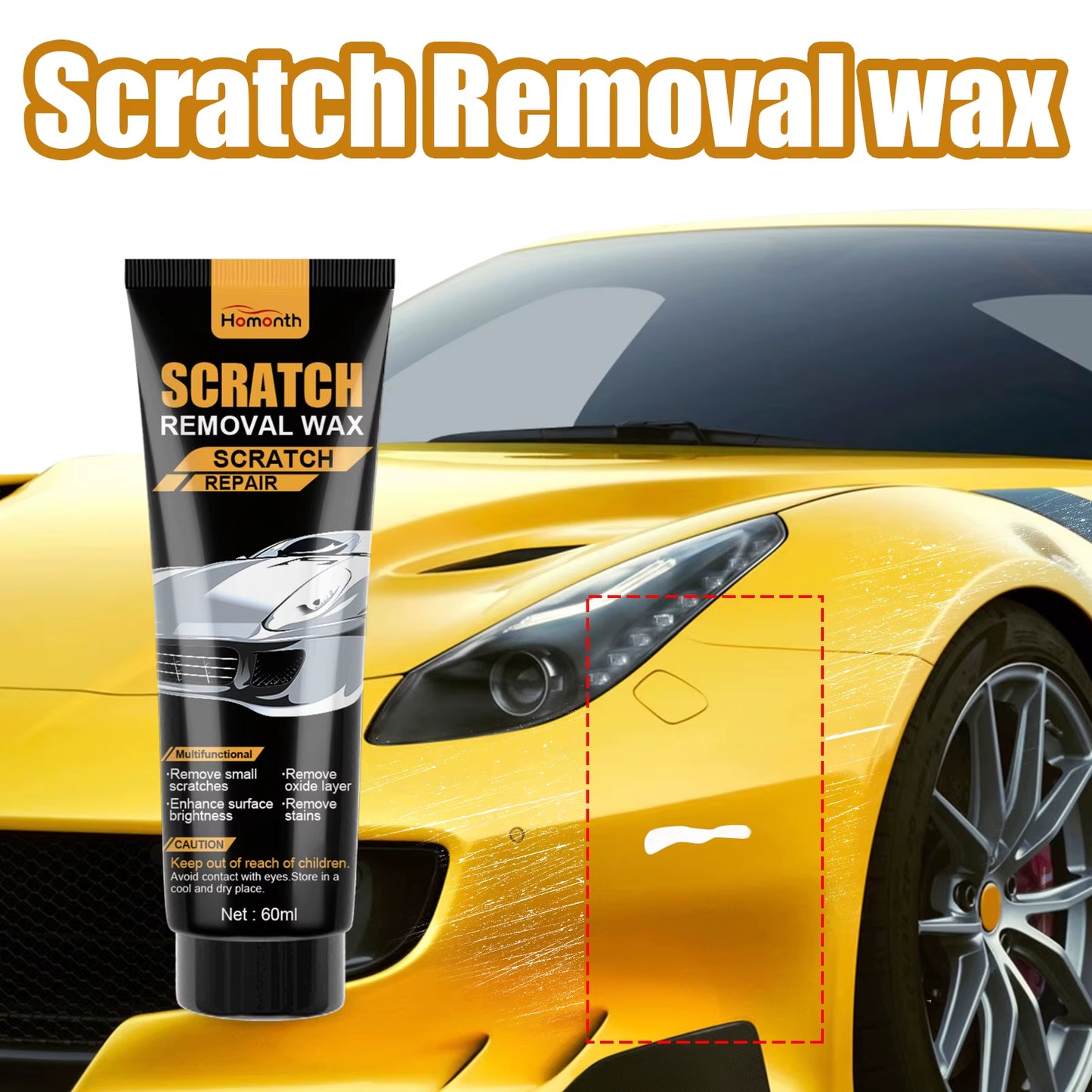 Car Scratch Repair Kit for Repairing Paint Scratches Polishing to Remove Scratches Body Polishing and Anti-Scratch Waxing