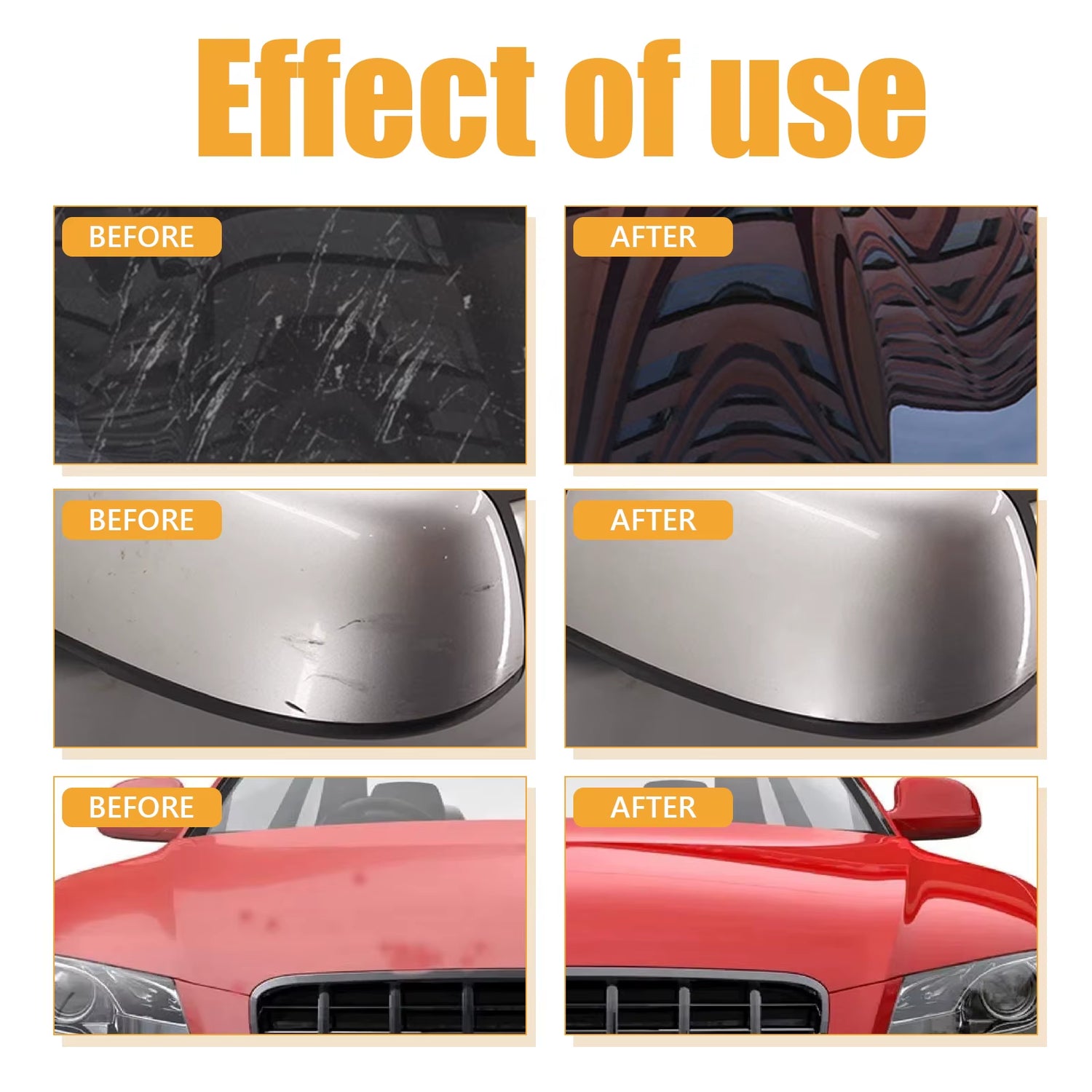 Car Scratch Repair Kit for Repairing Paint Scratches Polishing to Remove Scratches Body Polishing and Anti-Scratch Waxing
