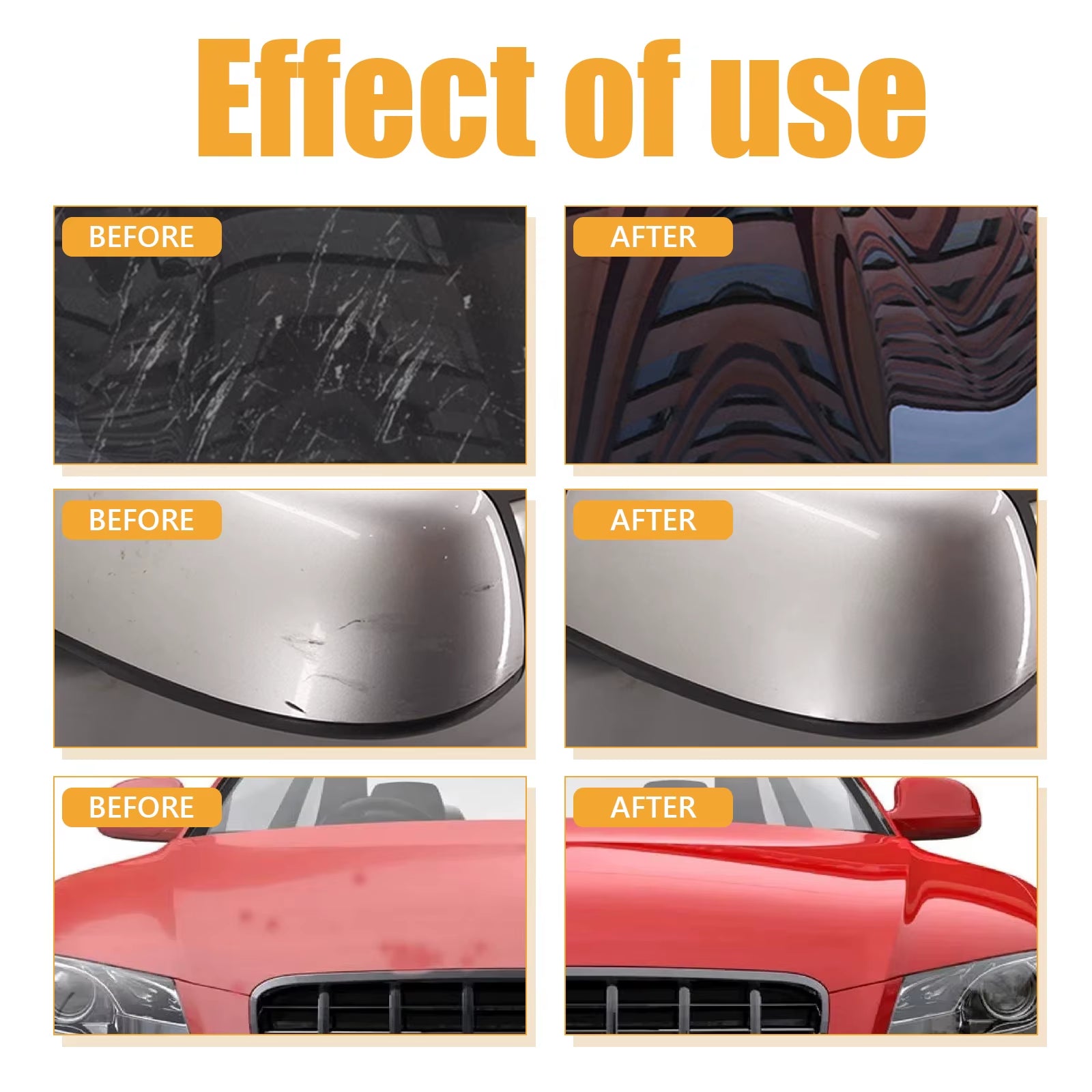 Car Scratch Repair Kit for Repairing Paint Scratches Polishing to Remove Scratches Body Polishing and Anti-Scratch Waxing