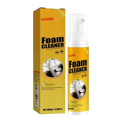 Car Foam Cleaner Spray Multi-Function Car Leather Cleaning Stain Remover Car Interior Cleaning Products Foam Car Seat Cleaner