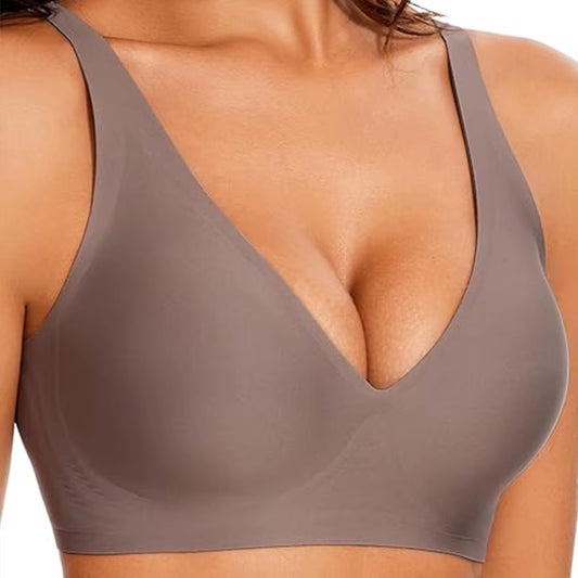 High Quality Push-Up Comfortable Bras for Women Factory Custom S-3XL Nylon Seamless plus Size Big Cup Bra Brasier Para Mujer